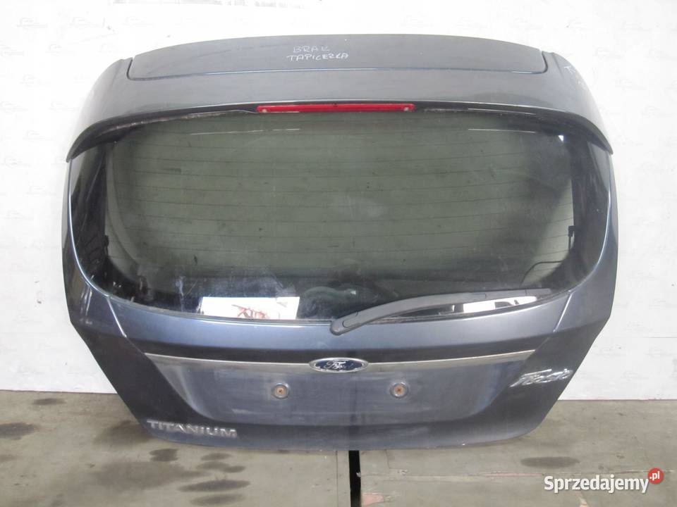 FORD FIESTA VII 09r klapa tył osobowe
