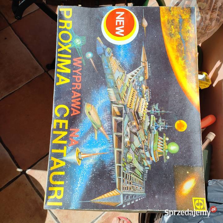 gra planszowa z 1986r Wyprawa na Proxima