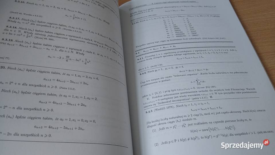 Ciągi rekurencyjne Andrzej Nowicki Podróże Rok wydania 2012 Gdańsk