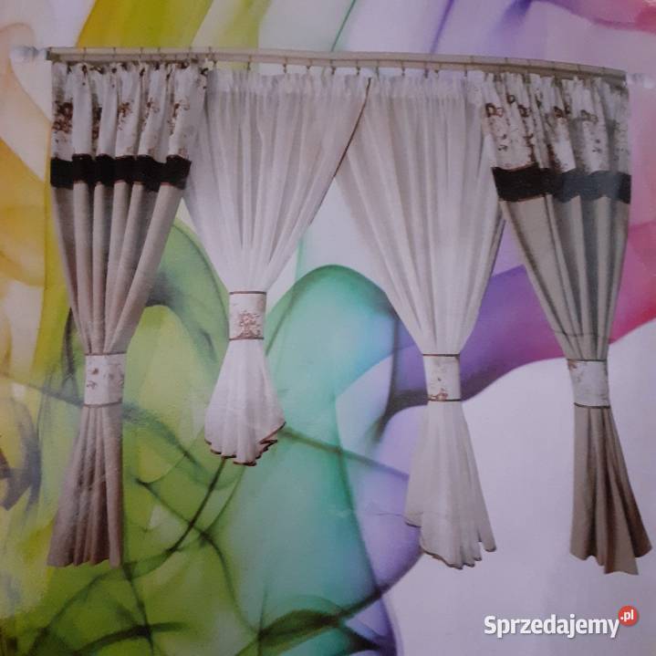 Firany z zasłonami mazowieckie Mława