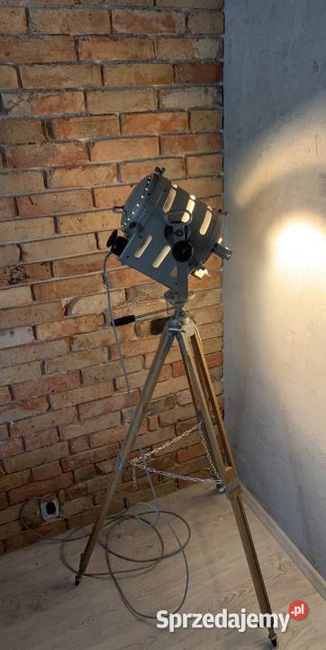 Lampa Vintage loft industrial PRL Poznań