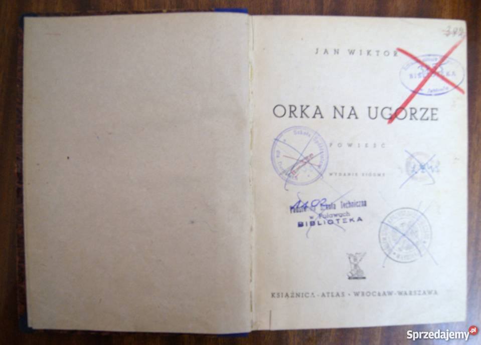 Jan Wiktor Orka na ugorze 1947 Parczew