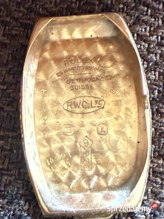 Rolex Prima 9karatowe złoto 1930 r Unikat Do Damskie Wagowo