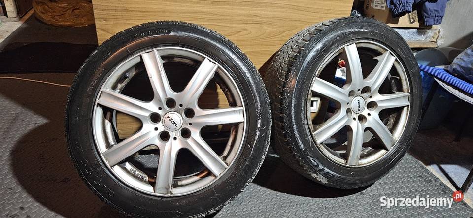 Felgi aluminiowe Rial 17 z oponami zimowymi Opony i felgi