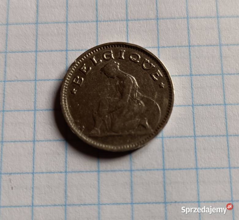 50 CENTIMES CENTYMÓW 1927 BELGIA Piszczac