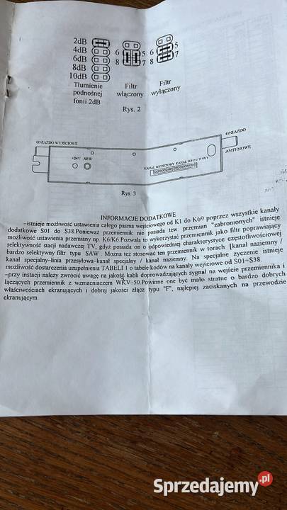 przemiennik kanałowy PSA300k TELKOMTELMOR Gdynia sprzedam