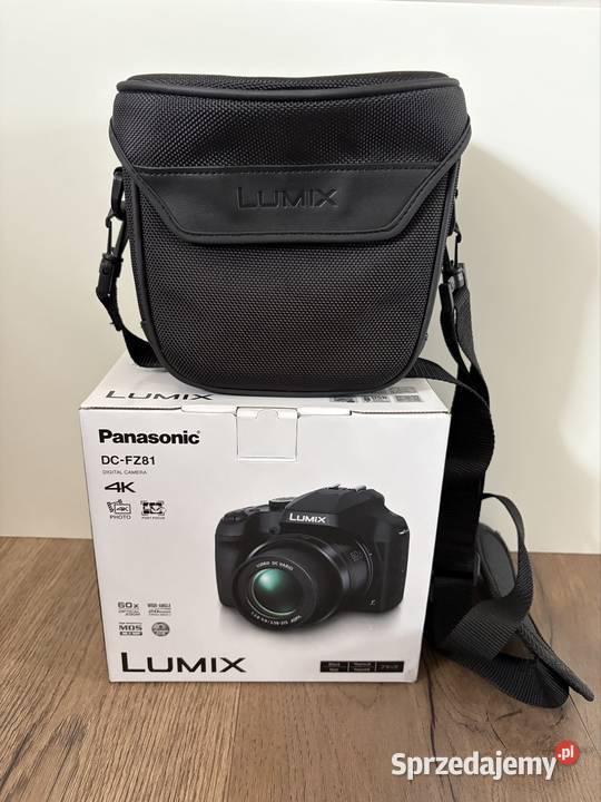 Aparat Panasonic Lumix DCFZ81 4K nowy Aparaty Przyłęk
