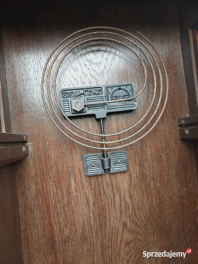 132 Stary zegar podłogowy chłop stojący sprawny