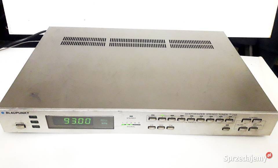 Blaupunkt T240 Synthesizer stereo tuner Audio Katowice