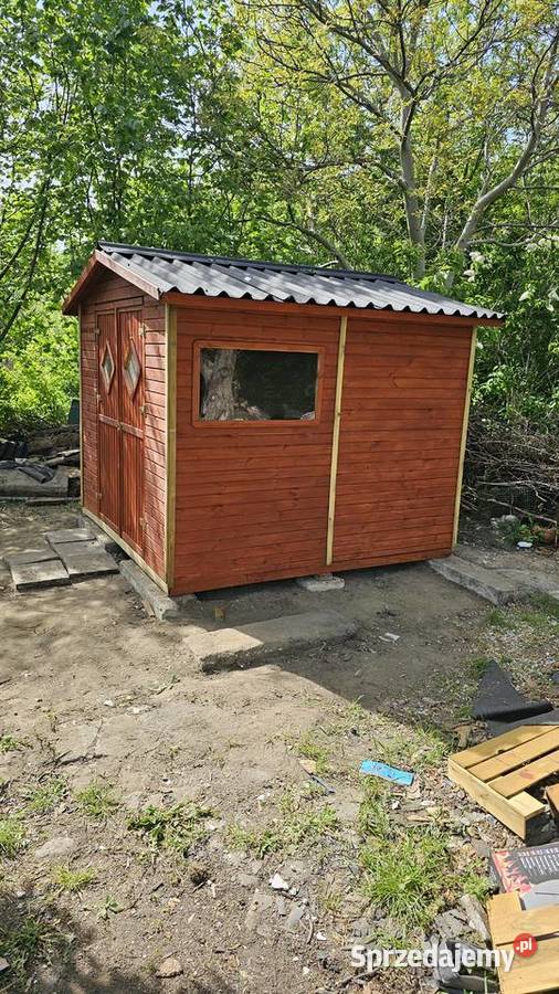 Sprzedam domek narzedziowy plus siatka Warszawa