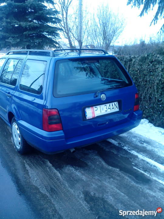 Golf 3 kombi Lpg Gaz Klima bez korozji relingi dachowe sprzedam