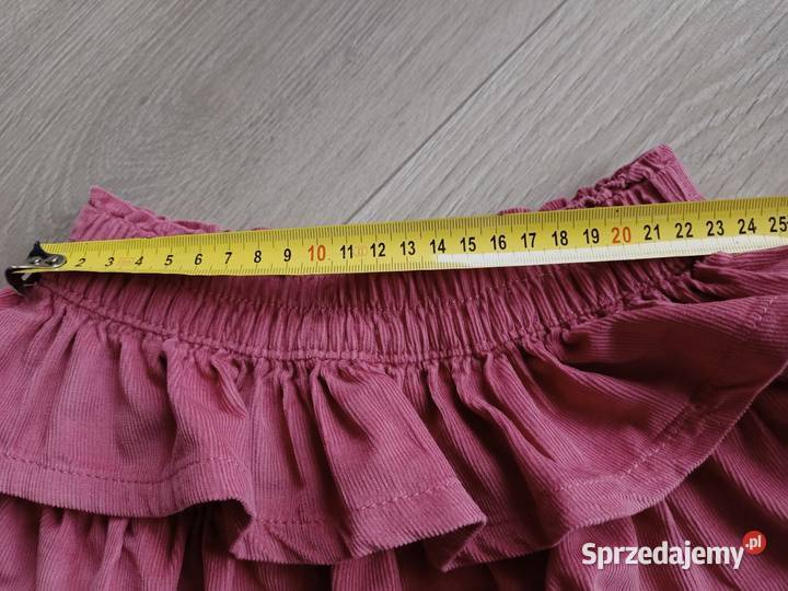 Spódniczka dziewczęca sztruksowa 92 Płock