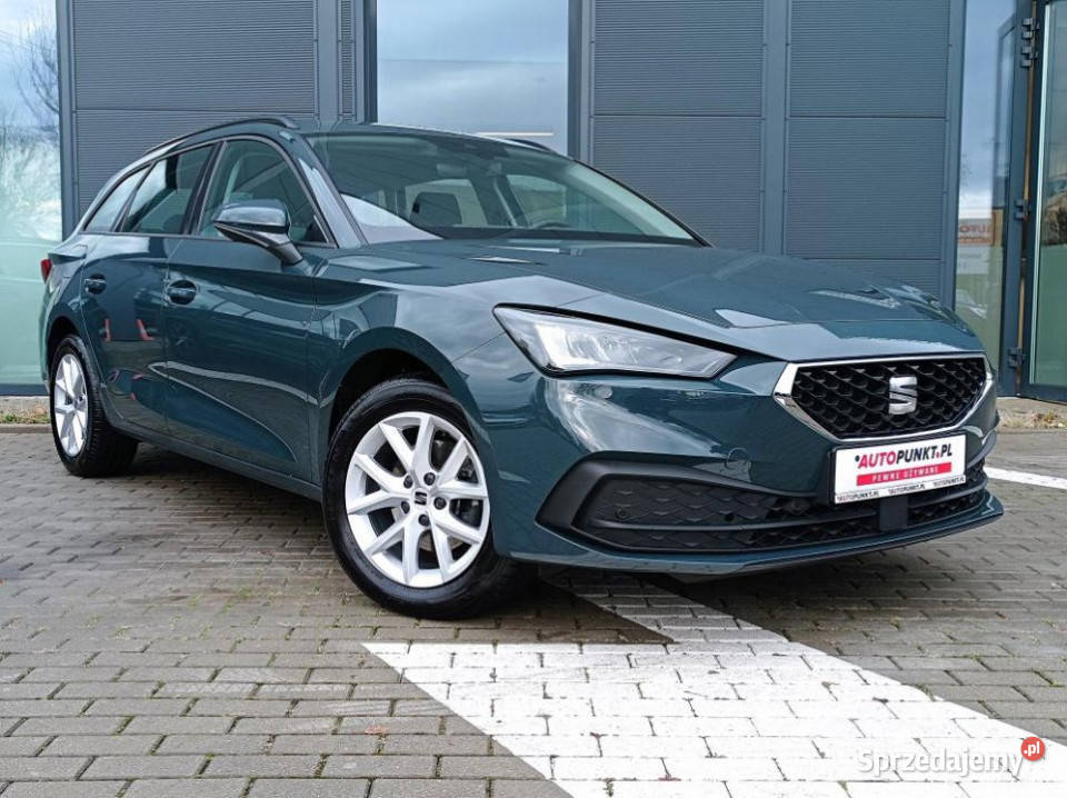 SEAT Leon 2024r FV23 SalonPL LED FrontLane 115KM małopolskie Kraków