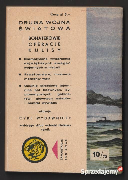 Żółty tygrys DALEKO BRZEGU 1973 Rok wydania 1973 łódzkie