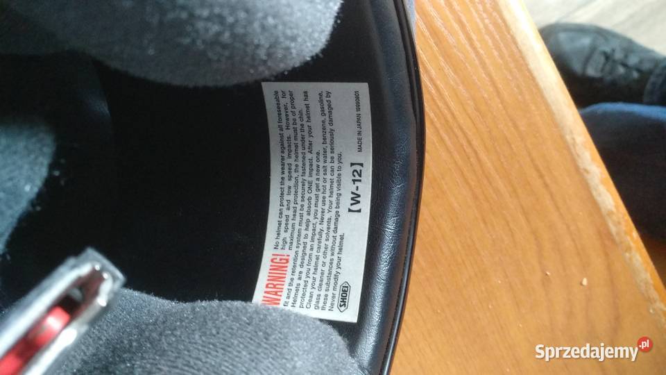 Kask motocyklowy dziecięcy Shoei Brzesko sprzedam