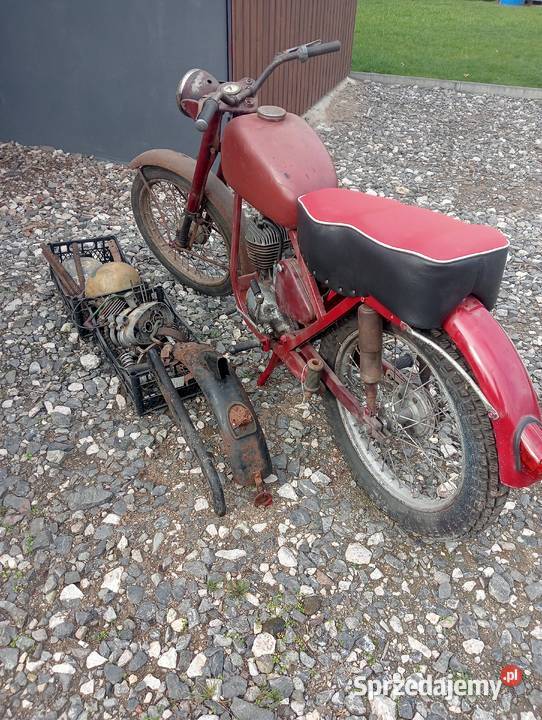 WSK 125 1964 uszkodzony wielkopolskie Zbietka