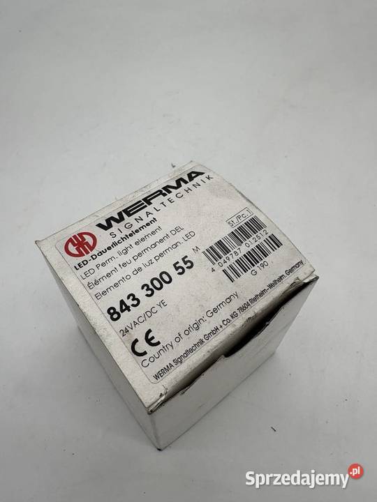 Werma 843 300 55 Moduł lampy pomarańczowy mazowieckie Warszawa