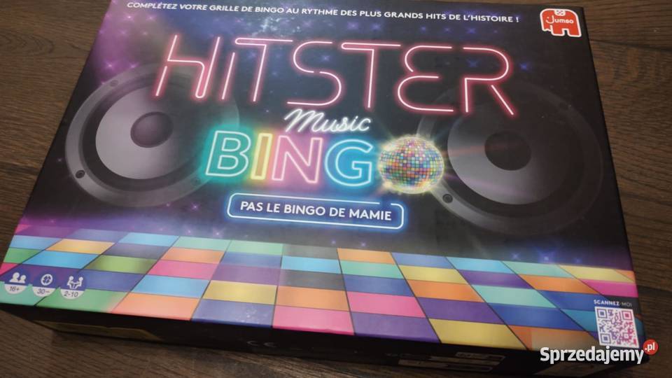Gra planszowa JUMBO Hitster Bingo j niemiecki Pozostałe