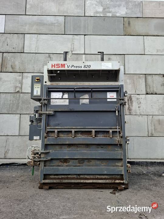 Belownica prasa do foli kartonów makulatury łódzkie Drzewica sprzedam