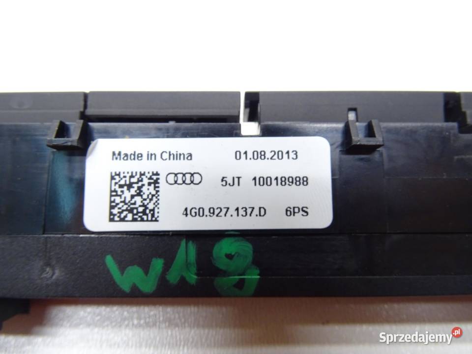 PANEL PRZEŁĄCZNIK CZUJNIKÓW PARKOWANIA PDC osobowe Panele sterowania, przełączniki małopolskie sprzedam