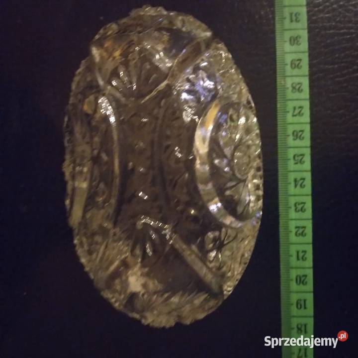 PRL Kryształ Łódeczka Łódka 13x8x6 Bydgoszcz