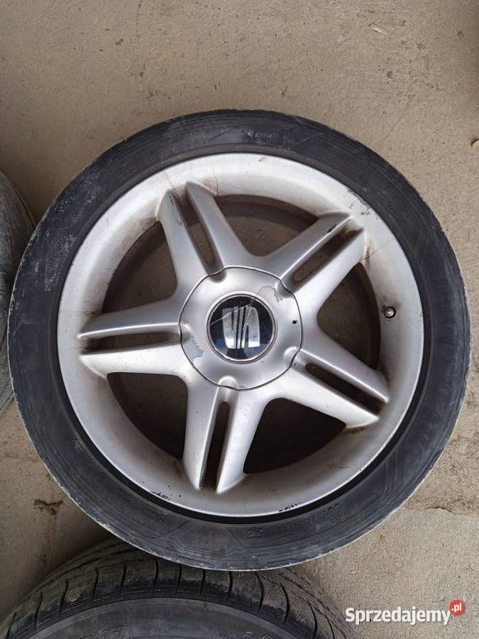 Alufelgi Seat 17 5x100 Audi Volkswagen Róża