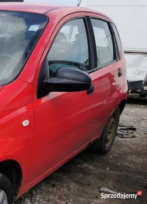 Szyba boczna z drzwi Chevrolet Aveo Daewoo Kalos Kraków