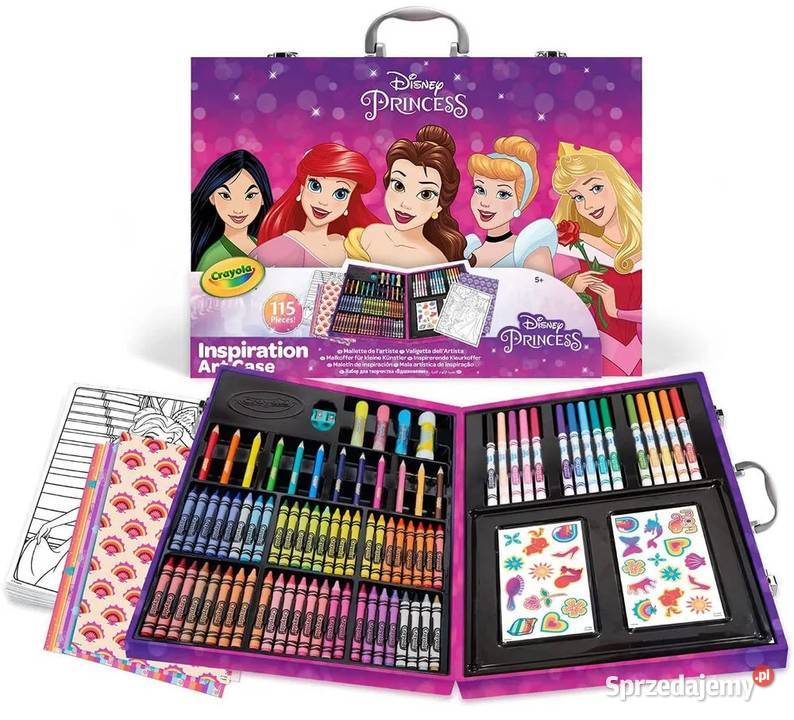 Crayola Zestaw Plastyczny Kredki Flamastry Plastyczne sprzedam