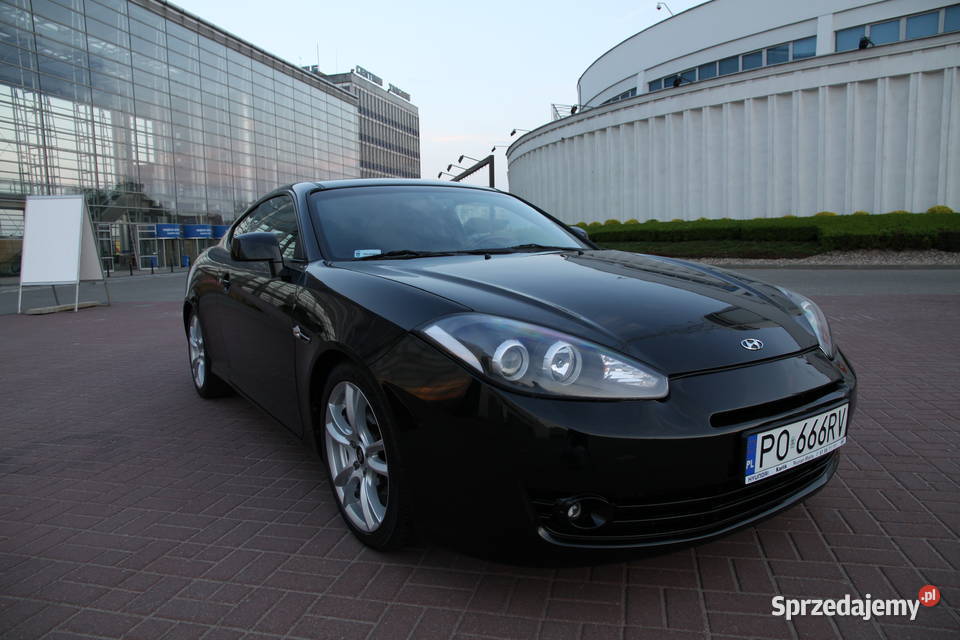 Hyundai Coupe 20 143 gaz BRC 2008 r 105 Poznań komputer pokładowy wielkopolskie