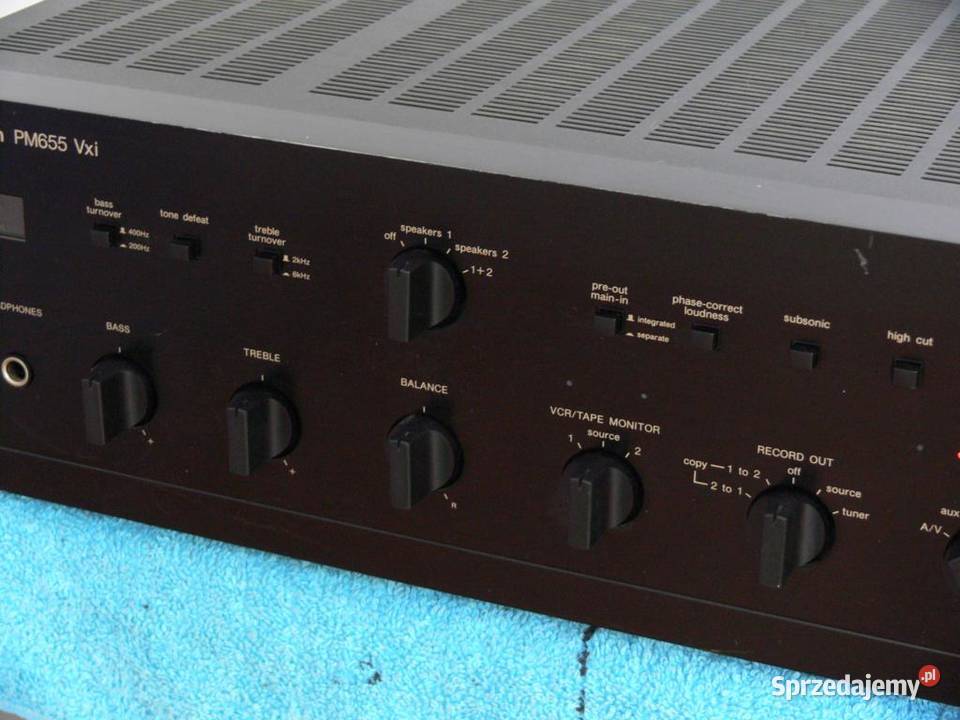 Audiofilski wzmacniacz Harman Kardon PM655 Vxi Jasło