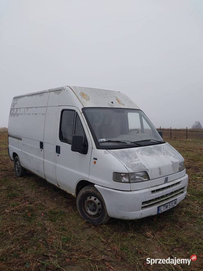 Fiat Ducatk 28D 1998r pali jeździ długi blaszak Tomaszów Lubelski sprzedam