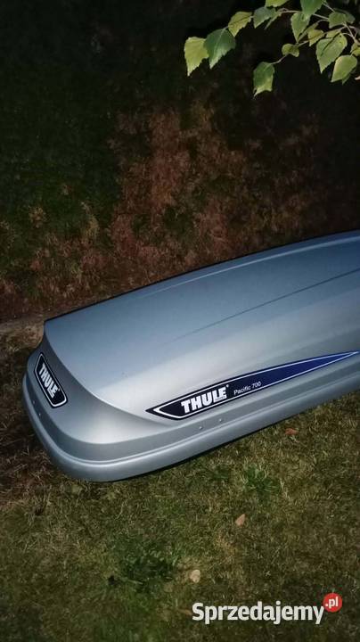 Box bagażnik dachowy Thule Pacific 700 szary st Rybarzowice