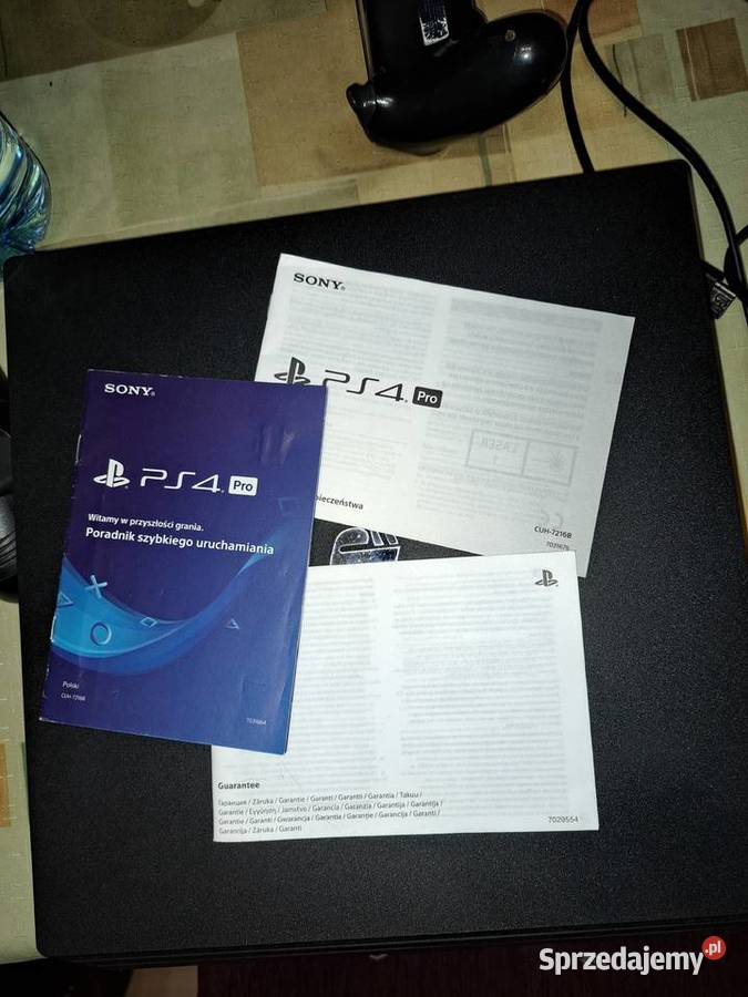 Konsola Playstation 4 Pro 1 TB Pad Okablowanie 7 wielkopolskie Siedlików