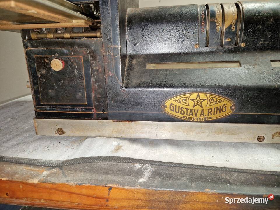 Frankownica pocztowa maszyna do stemplowania Antyki Żukowo