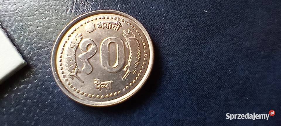 Stare monety 10 pajs 2001 Nepal Lesko
