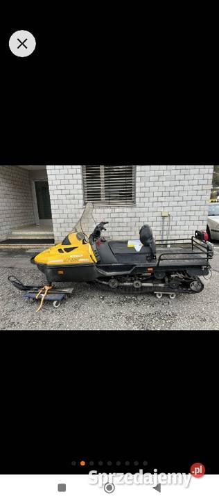 Skuter śnieżny Bombardier lubelskie Tomaszów Lubelski