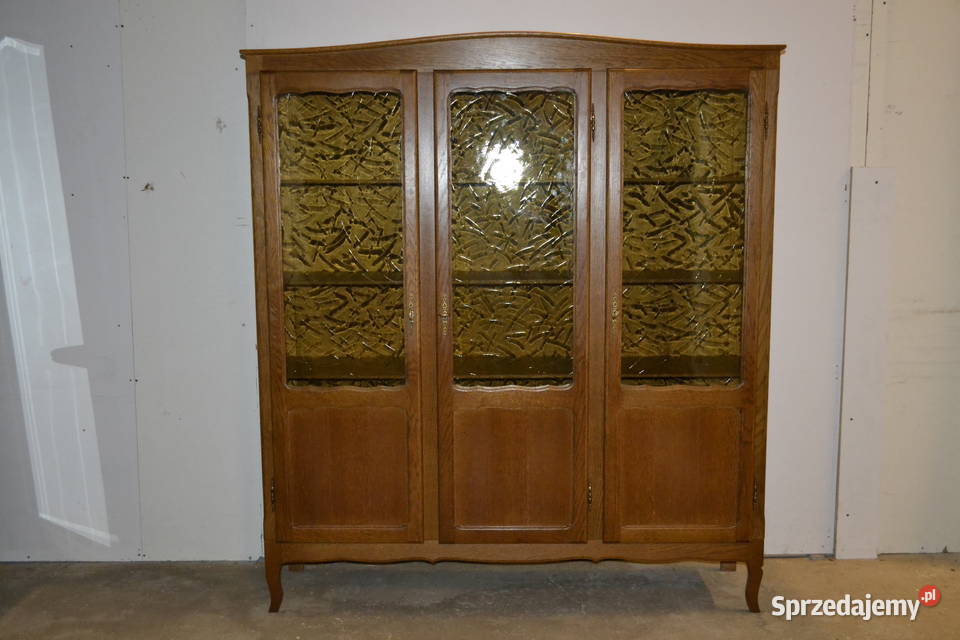 biblioteka witryna 3 drzwiowa dąb Będzin