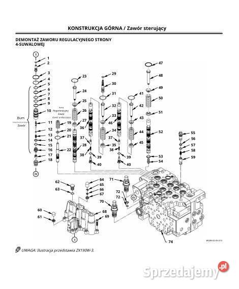 Hitachi ZAXIS ZX170W3 ZX190W3 instrukcja naprawy Kielce