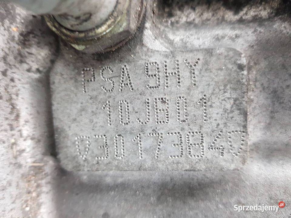 SILNIK DÓŁ PSA9HY 10JB01 16 HDI 307 osobowe Pozostałe