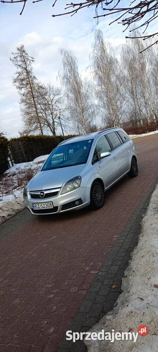 Opel Zafira 19 CDTI 7 OSÓB Sprawna klima 11 lat tempomat podkarpackie