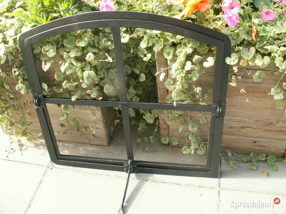 Stare okno rama okienna retro loft lustro altana Ełk