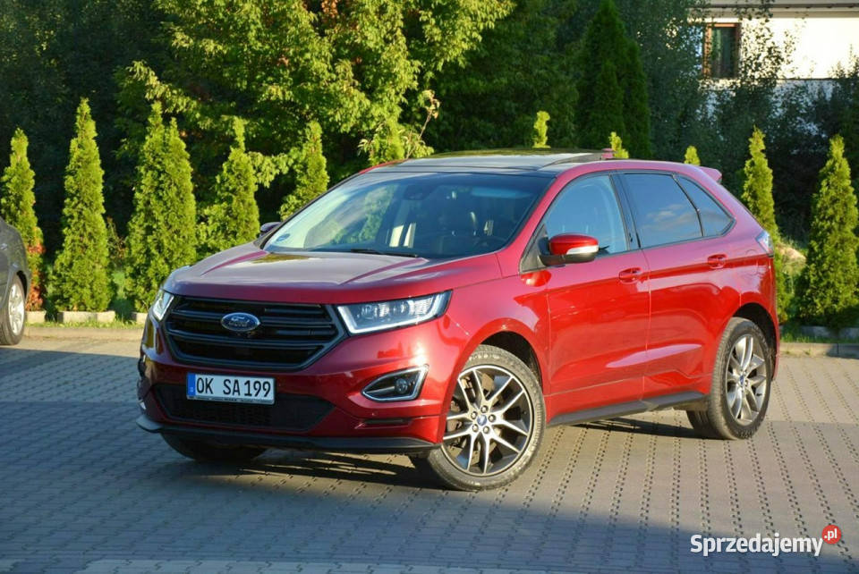 Ford EDGE ST Panorama Wentylacja Skóry Full Led światła przeciwmgielne Ostrów Mazowiecka