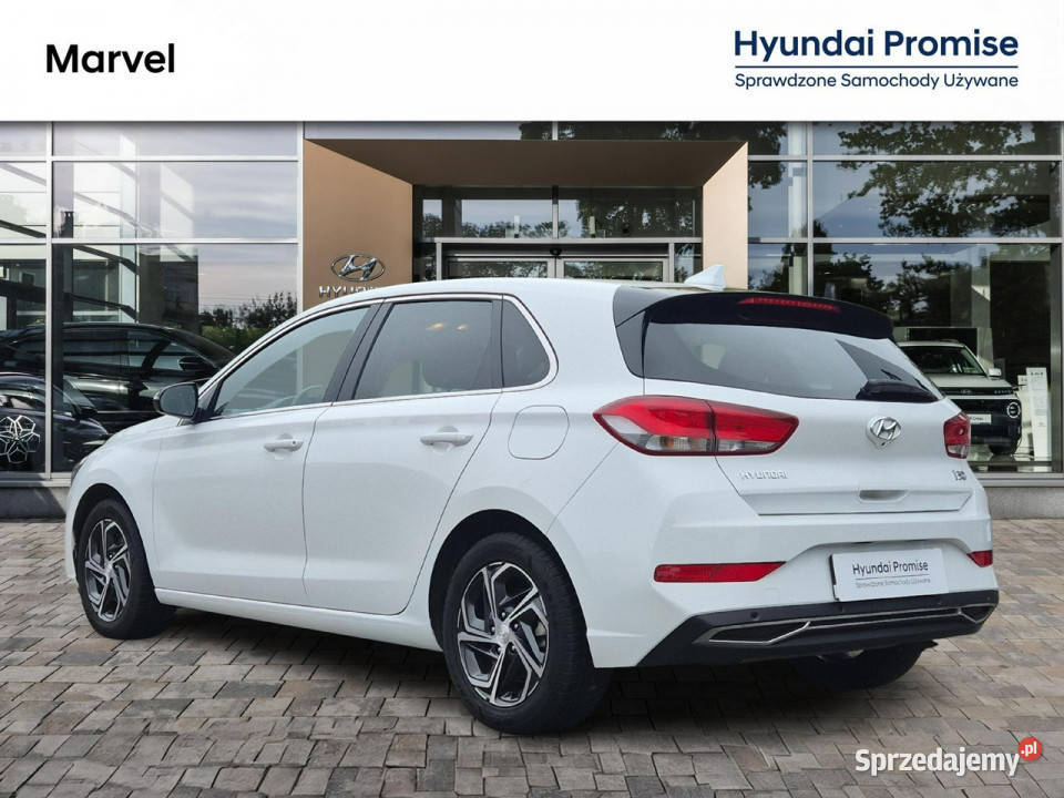 Hyundai i30 10 TGDI 120 Smart Pakiet LED Kamera serwisowany w ASO łódzkie Bełchatów