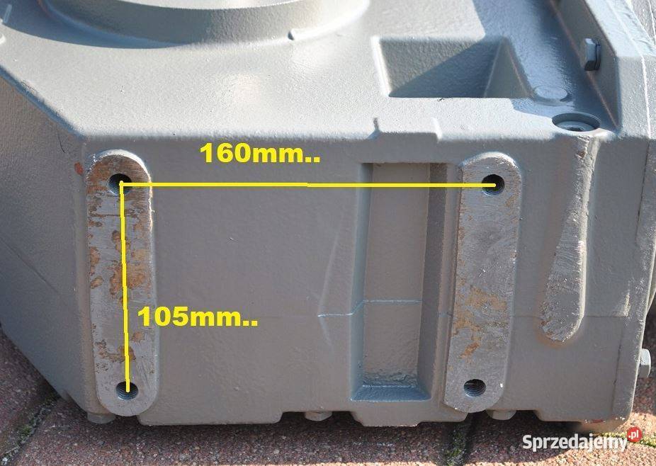 Motoreduktor kątowy 15kw 26obrmin Bauer