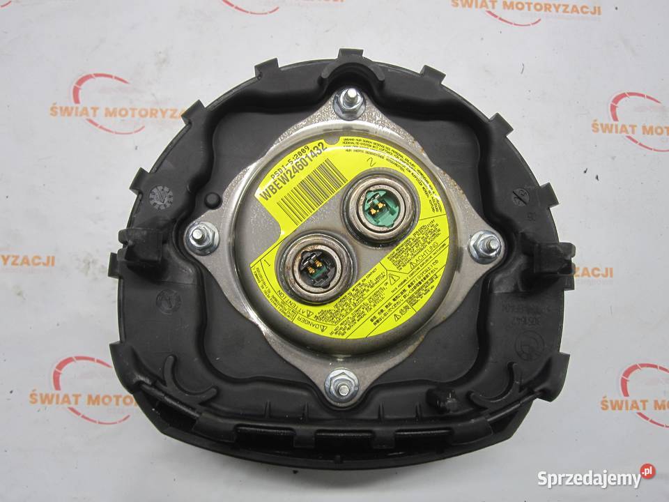 BMW E87 09r AIRBAG poduszka kierownicy 6770515 osobowe Części samochodowe Kielce