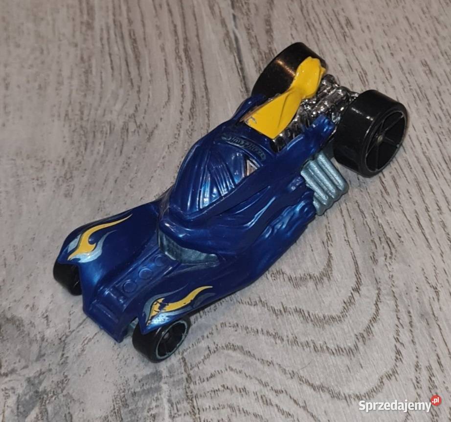 Autko samochód resorak Hot Wheels Tomb up niebieski łódzkie Łódź