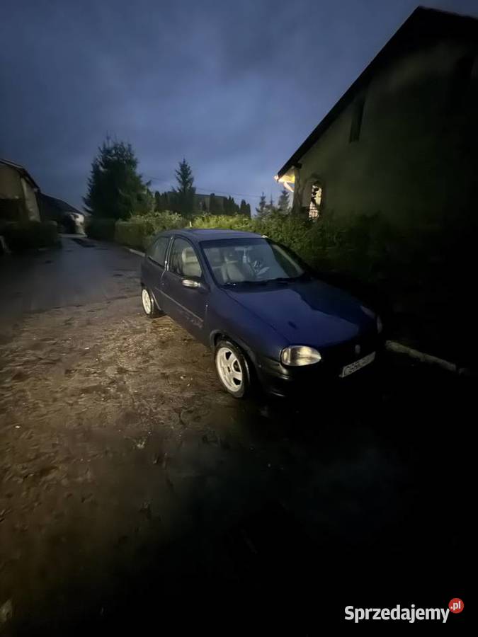 Opel corsa B benzgaz nieuszkodzony Corsa Piotrowice