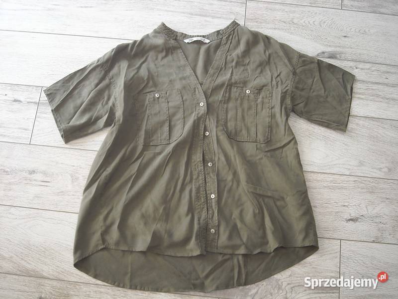 ciemnozielona koszula zara s Lubartów