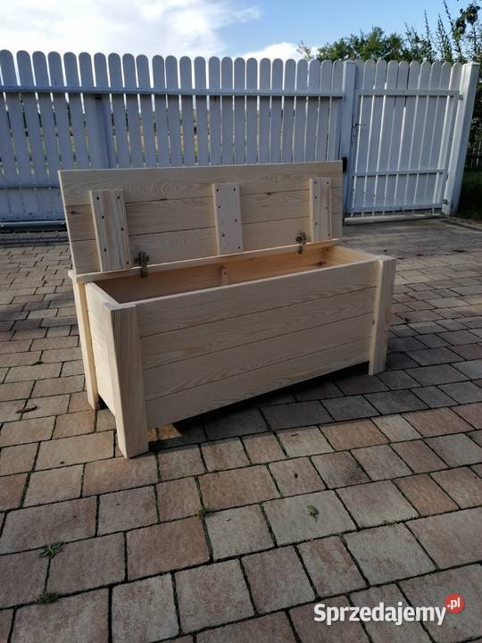 SKRZYNIA ŁAWA DREWNIANA SCHOWEK Lelów