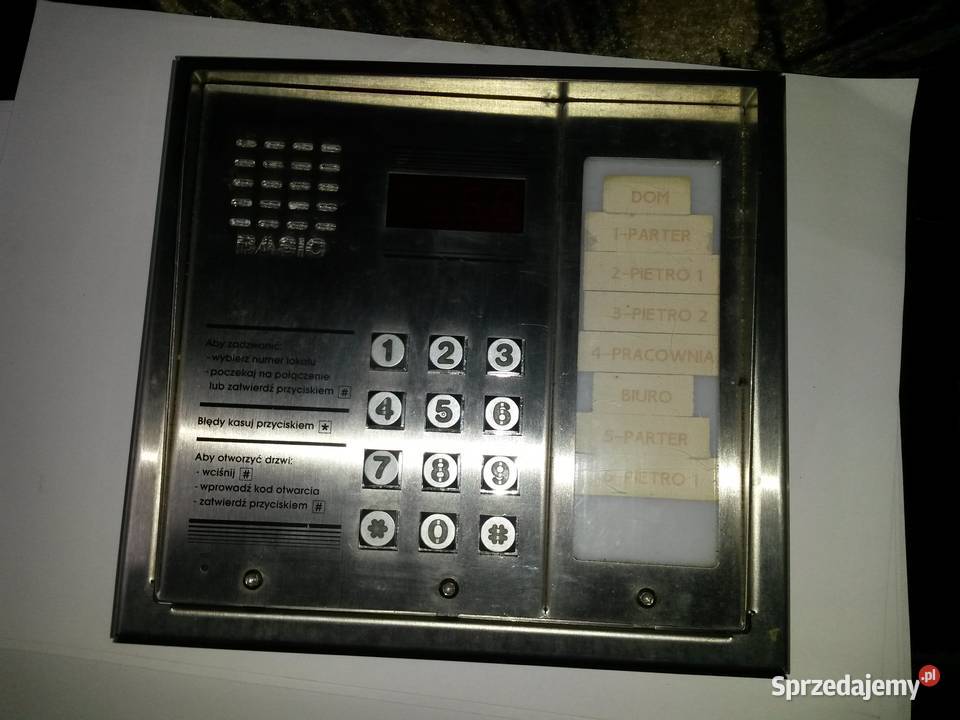 1062101D BASIC Panel wywołania z mod Poznań